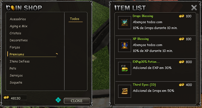 Coin Shop