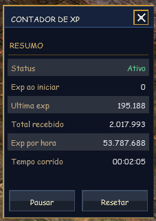 Contador de EXP